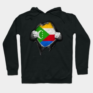 Comoros Flag Comorian Roots DNA Pride Gift Hoodie